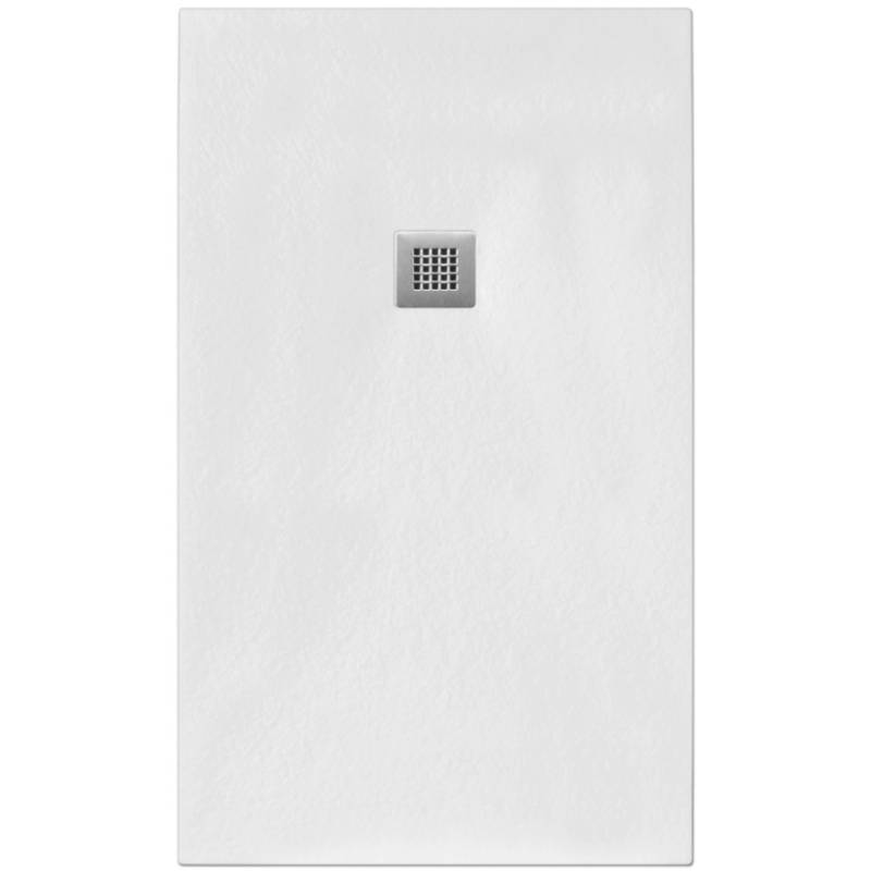 Frascio New Tecnology Duschwanne 85 x 90 cm Vulcano Line Weiß mit Abfluss von FRASCIO NEW TECNOLOGY