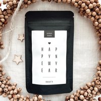 Kaffee Pulver | Happy New Year Mini Geschenk Mit Botschaft Silvester Neujahrsgrüße von FRAULENZAIN