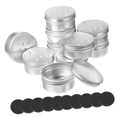 FRCOLOR 1 Satz Duftbox Für Hundetraining + Weicher Magnetischer Kleber Hundenasen-metallbehälter Werkzeugset Für Das Geruchstraining Für Hunde Aluminium Aromatherapie Mit Deckel von FRCOLOR