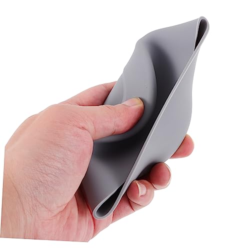 FRCOLOR 1 Satz Silikon Flaschenhülle Rutschfester Schutz Für Flaschen Warmgrau Strapazierfähig Und Ergonomisch Für Sport Und Reisen 2 Stück von FRCOLOR