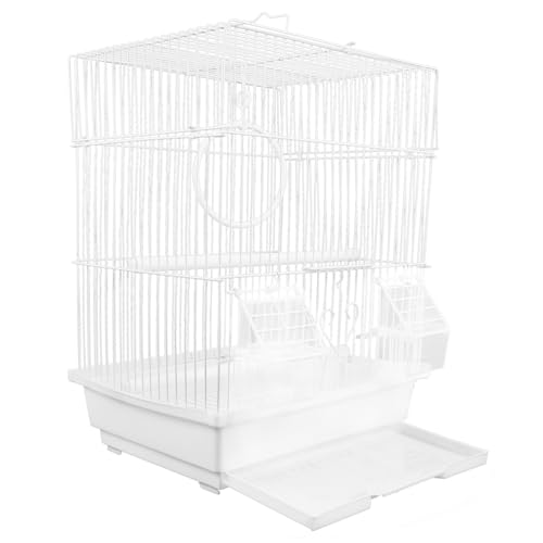 FRCOLOR 1satz Metall Vogelträger Käfig Für Papageien Tragbarer Vogelkäfig Für Ausflüge Und Aus Robustem Und Sicherem Einfach Zu Transportieren Und Bietet Für Ihre Vögel von FRCOLOR