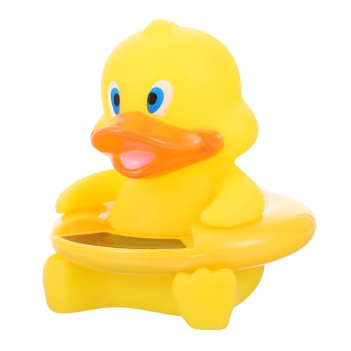 FRCOLOR 1 Stück Elektronisches Badethermometer für Junge Mädchen Cartoon Wasser Tier Badewannenspielzeug Enten Design für Badewanne Pool und Spa Einfach zu Bedienen und Sicher von FRCOLOR