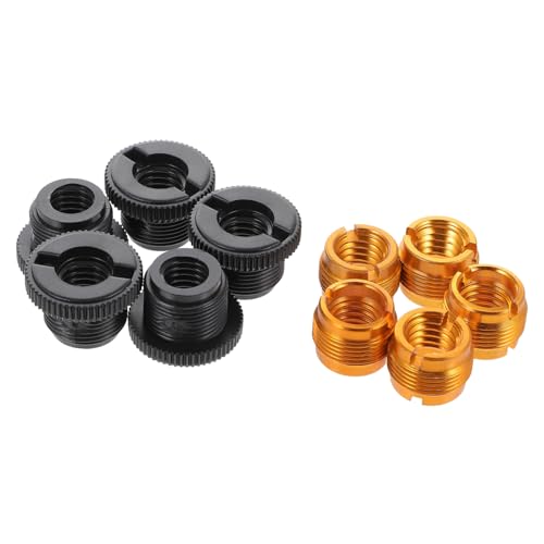 FRCOLOR 10Stücke Mikrofonadapter zu Mikrofonständer Gewindeadapter Kompatibel mit Mikrofon Boom Arm Stativ Langlebig und Zuverlässig für Professionellen Einsatz FRCOLOR 10Stücke Mikrofonadapter zu Mikrofonständer Gewindeadapter Kompatibel mit Mikrofon Boom Arm Stativ Langlebig und Zuverlässig für Professionellen Einsatz von FRCOLOR