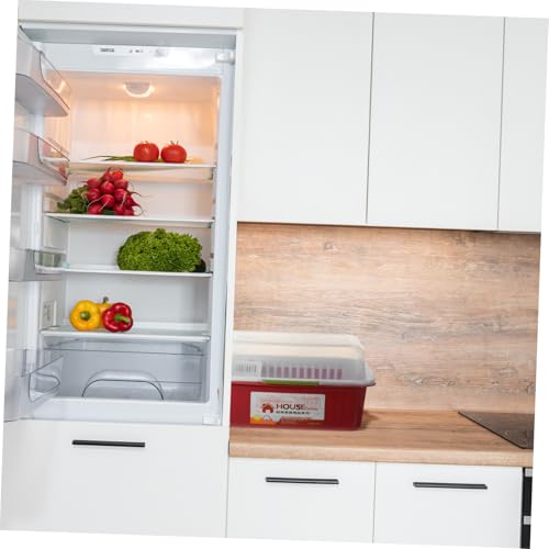 FRCOLOR 1Stück Plastik Milchflaschen Abtropfbox Küchenregal zur Aufbewahrung von Geschirr und Babyflaschen für Sicheres Trocknen und Staubschutz von FRCOLOR