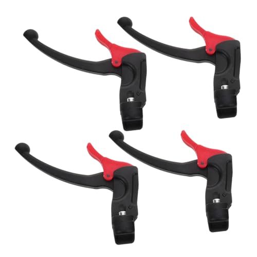 FRCOLOR 2 Paare Selbstverriegelnde Bremshebel für Robuste Kunststoff-bremsverlängerungen Links und Rechts Kompatibel mit Manuellen Rollstühlen und Transportstühlen Sichere Handbremse für von FRCOLOR