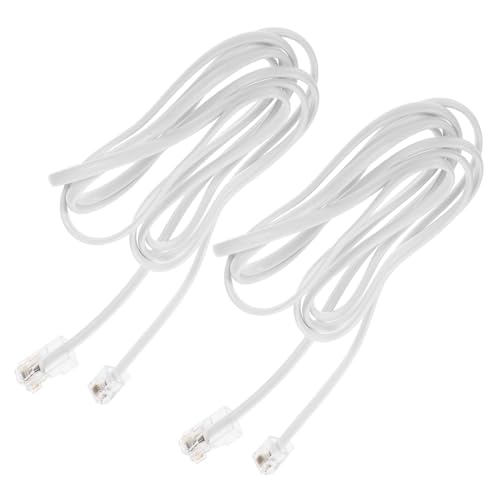FRCOLOR 2 Stück Adapter Telefonleitung Ethernet für Stabile Verbindung für Büro Zuhause und Kommerzielle Nutzung FRCOLOR 2 Stück Adapter Telefonleitung Ethernet für Stabile Verbindung für Büro Zuhause und Kommerzielle Nutzung von FRCOLOR