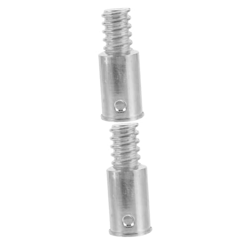 FRCOLOR 2 Stück Metallstangen Gewindeende Adapter für Besenstiel Teleskopstange American Style Gewinde Verbindungsstück für Mop und Verlängerungsstange Stabile Verbindung für Haushalt und FRCOLOR 2 Stück Metallstangen Gewindeende Adapter für Besenstiel Teleskopstange American Style Gewinde Verbindungsstück für Mop und Verlängerungsstange Stabile Verbindung für Haushalt und von FRCOLOR