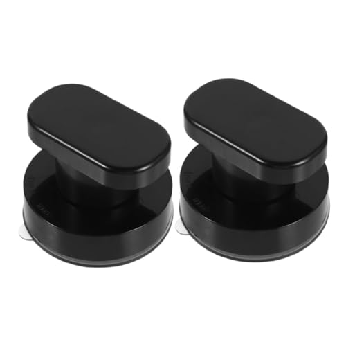 FRCOLOR 2 Stück Starker Saugnapf Wandgriff Schwarz Rutschfeste Langlebige Bad und Duschhalterung für Glas Schrank Küchen und Kühlschranktüren Einfache Bohren Vielseitig Einsetzbar FRCOLOR 2 Stück Starker Saugnapf Wandgriff Schwarz Rutschfeste Langlebige Bad und Duschhalterung für Glas Schrank Küchen und Kühlschranktüren Einfache Bohren Vielseitig Einsetzbar von FRCOLOR