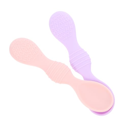 FRCOLOR 2 Stück Teiliges Trainingslöffel für Junge Mädchen Sicherer Esslernhelfer mit Sanfter Spitze für Brei Flüssignahrung Kleine für Selbstfütterung FRCOLOR 2 Stück Teiliges Trainingslöffel für Junge Mädchen Sicherer Esslernhelfer mit Sanfter Spitze für Brei Flüssignahrung Kleine für Selbstfütterung von FRCOLOR