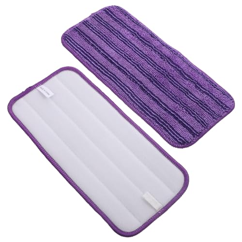 FRCOLOR 2 Stück Wiederverwendbare Mikrofaser Wischmopp Bezüge Kompatibel mit Swiffer für Feuchte und Trockene Superabsorbierend für Harte Böden FRCOLOR 2 Stück Wiederverwendbare Mikrofaser Wischmopp Bezüge Kompatibel mit Swiffer für Feuchte und Trockene Superabsorbierend für Harte Böden von FRCOLOR