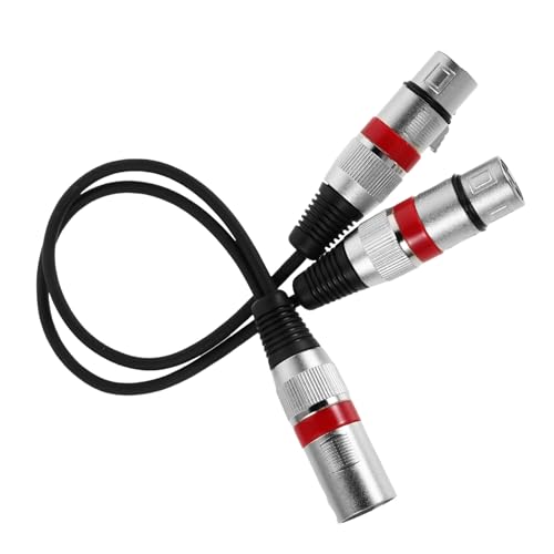 FRCOLOR 2 Stück Xlr Audio Splitter Kabel Y Adapter Männlich Weiblich Mikrofon Adapter für Pc Gaming Studio Kompakt Robust Langlebig FRCOLOR 2 Stück Xlr Audio Splitter Kabel Y Adapter Männlich Weiblich Mikrofon Adapter für Pc Gaming Studio Kompakt Robust Langlebig von FRCOLOR