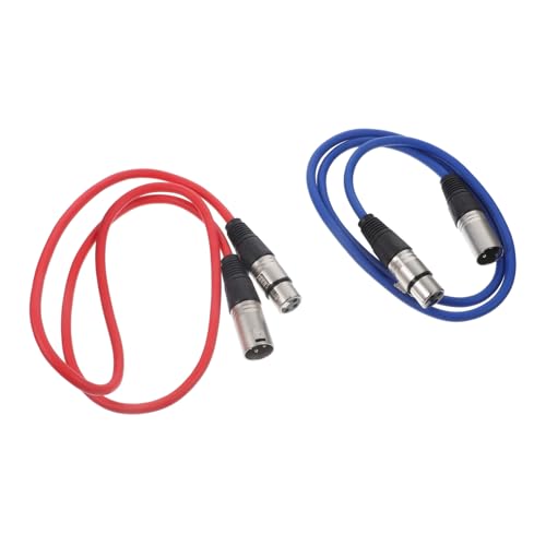 FRCOLOR 2 Stück Xlr Mikrofonkabel Männlich zu Weiblich Balanced Audio Kabel für Aufnahme und Sauerstofffreies Kupfer für Mixer und Lautsprecher FRCOLOR 2 Stück Xlr Mikrofonkabel Männlich zu Weiblich Balanced Audio Kabel für Aufnahme und Sauerstofffreies Kupfer für Mixer und Lautsprecher von FRCOLOR