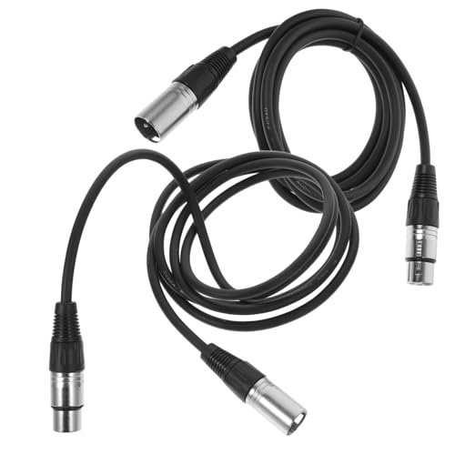 FRCOLOR 2 Stück Xlr Mikrofonkabel Pin Audio Übertragungskabel für Mixer und Mikrofone Flexibles und Langlebiges Audiokabel Hohe Klangqualität Interferierend für Audio Anwendungen FRCOLOR 2 Stück Xlr Mikrofonkabel Pin Audio Übertragungskabel für Mixer und Mikrofone Flexibles und Langlebiges Audiokabel Hohe Klangqualität Interferierend für Audio Anwendungen von FRCOLOR