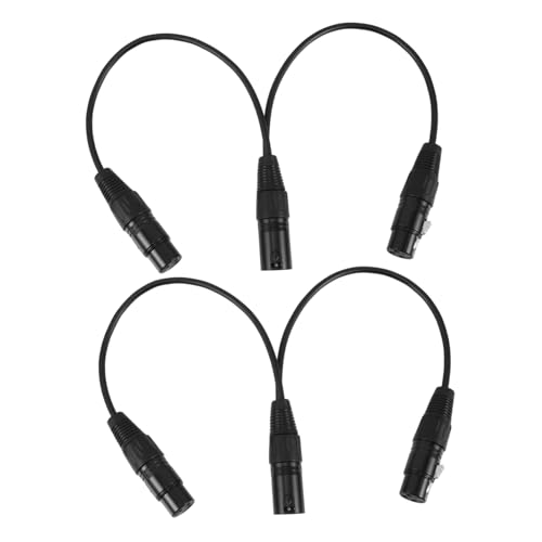 FRCOLOR 2 Stück Xlr Verlängerungskabel Männlich zu Weiblich Balanciertes Mikrofonkabel für Audio Mixer und Mikrofone Robuste Materialien Geräuschreduzierung für Klare Audioübertragung FRCOLOR 2 Stück Xlr Verlängerungskabel Männlich zu Weiblich Balanciertes Mikrofonkabel für Audio Mixer und Mikrofone Robuste Materialien Geräuschreduzierung für Klare Audioübertragung von FRCOLOR