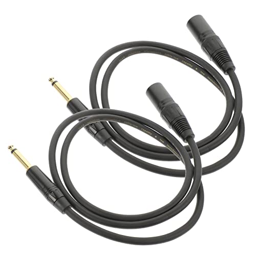 FRCOLOR 2 Stück Xlr zu Adapterkabel Robustes Audiokabel für Mikrofone und Musikgeräte Geräuschreduzierung für Live Performances und Heimkino FRCOLOR 2 Stück Xlr zu Adapterkabel Robustes Audiokabel für Mikrofone und Musikgeräte Geräuschreduzierung für Live Performances und Heimkino von FRCOLOR