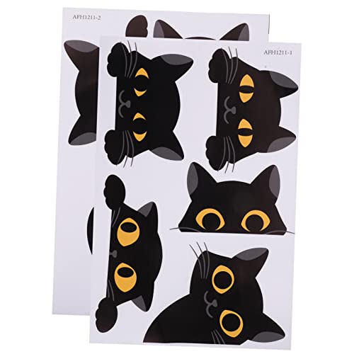FRCOLOR 2Blätter Lichtschalter Aufkleber Katze Dekorative Wandschalter Aufkleber für Stilvolle Raumgestaltung Einfache Anwendung und Rückstandslos Entfernbar FRCOLOR 2Blätter Lichtschalter Aufkleber Katze Dekorative Wandschalter Aufkleber für Stilvolle Raumgestaltung Einfache Anwendung und Rückstandslos Entfernbar von FRCOLOR