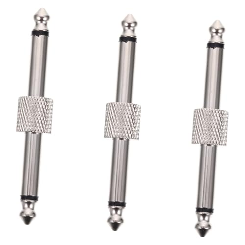 FRCOLOR 3 Stück Guitar Pedal Connector Silber Platzsparend Hohe Signalqualität Kompatibel Effektpedalboard Geeignet für Gitarreneffekte Installieren Langlebig FRCOLOR 3 Stück Guitar Pedal Connector Silber Platzsparend Hohe Signalqualität Kompatibel Effektpedalboard Geeignet für Gitarreneffekte Installieren Langlebig von FRCOLOR