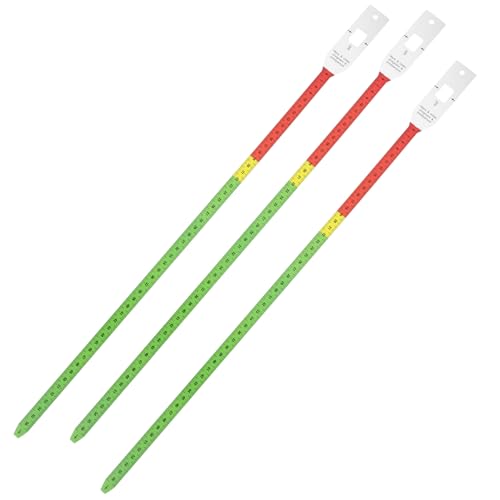 FRCOLOR 3 Stück Teiliges Maßband Set Kopf Armumfangsmessung Flexibles Langlebiges Pp material Praktische Klare Messung für Junge Mädchen und Junge Mädchen Tragbar und Einfach zu Verwenden von FRCOLOR