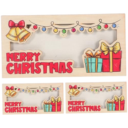 FRCOLOR 3 Stück Weihnachts Geldhalter aus Holz Kompakter Leichter Geldorganizer Praktischer Kartenhalter für Festliche Partys als Xmas Party Favor Tragbarer Weihnachts Geschenkhüllen FRCOLOR 3 Stück Weihnachts Geldhalter aus Holz Kompakter Leichter Geldorganizer Praktischer Kartenhalter für Festliche Partys als Xmas Party Favor Tragbarer Weihnachts Geschenkhüllen von FRCOLOR