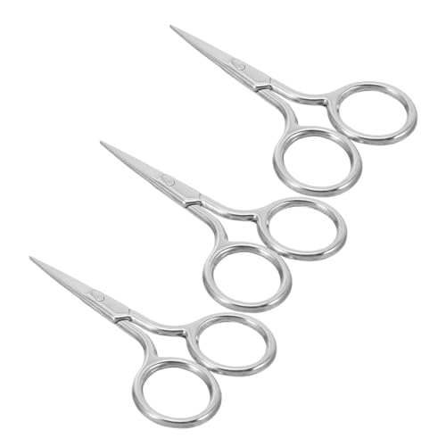 FRCOLOR 3 Teiliger Sicherheits Hand Handtrimmer Abgerundet Schnurrbart Bart Stahl Mehrzweck Kompakt Mit Schere Für Unterwegs Gesichtspflege Multifunktional Haar Augenbrauen FRCOLOR 3 Teiliger Sicherheits Hand Handtrimmer Abgerundet Schnurrbart Bart Stahl Mehrzweck Kompakt Mit Schere Für Unterwegs Gesichtspflege Multifunktional Haar Augenbrauen von FRCOLOR