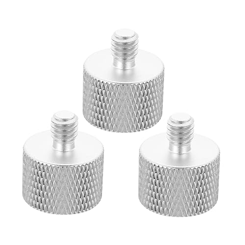 FRCOLOR 3Stücke Schraubenadapter für Mikrofonständer Reduzieradapter aus Gewinde Kompatibel mit Kamera und Mikrofonhalterungen für Live Streaming FRCOLOR 3Stücke Schraubenadapter für Mikrofonständer Reduzieradapter aus Gewinde Kompatibel mit Kamera und Mikrofonhalterungen für Live Streaming von FRCOLOR