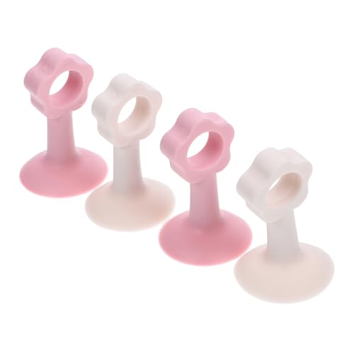 FRCOLOR 4 Stück Blumenförmiger Türknauf Wandprotektor Kollisions Türstopper Geräuschdämpfend und Schützend für Wände und Apricot FRCOLOR 4 Stück Blumenförmiger Türknauf Wandprotektor Kollisions Türstopper Geräuschdämpfend und Schützend für Wände und Apricot von FRCOLOR