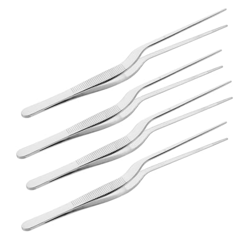 FRCOLOR 4 Stück Teiliges Gebogene Pinzetten aus Edelstahl für Sanfte Ohrreinigung Ergonomisch Poliert Langlebig Kompakt und Wiederverwendbar für Zuhause Reise und Spa anwendungen FRCOLOR 4 Stück Teiliges Gebogene Pinzetten aus Edelstahl für Sanfte Ohrreinigung Ergonomisch Poliert Langlebig Kompakt und Wiederverwendbar für Zuhause Reise und Spa anwendungen von FRCOLOR