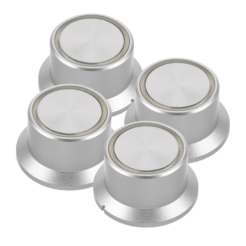 FRCOLOR 4 Stück Teiliges Verstellbare Potentiometer Reglerknöpfe für Lautsprecher und Audioverstärker mit Transparenter Abdeckung Geräuschlos Einfach zu Bedienen Geeignet für Audio und FRCOLOR 4 Stück Teiliges Verstellbare Potentiometer Reglerknöpfe für Lautsprecher und Audioverstärker mit Transparenter Abdeckung Geräuschlos Einfach zu Bedienen Geeignet für Audio und von FRCOLOR