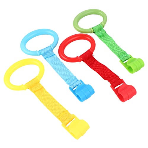 FRCOLOR 4Stücke Bett Aufsteh Ringe Teilig Multifunktionale Kinderbett Hilfen Abnehmbar Sicheres Material für Stehtraining FRCOLOR 4Stücke Bett Aufsteh Ringe Teilig Multifunktionale Kinderbett Hilfen Abnehmbar Sicheres Material für Stehtraining von FRCOLOR