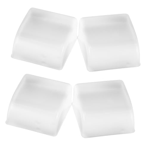 FRCOLOR 4Stücke Teiliges Transparente Türstopper Unsichtbare Geräuschdämpfende Pads für Türschutz und Wandschutz für Innen Badezimmer und Küchentüren von FRCOLOR