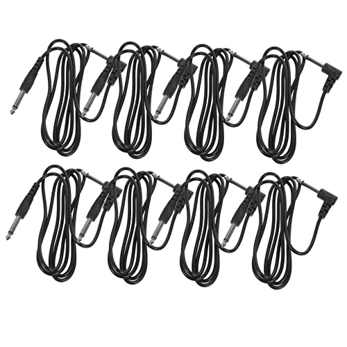 FRCOLOR 8 Stück Gitarren Kabel Audio Kabel für Elektrische Gitarre und Langlebige Instrumentenkabel Installieren Kompatibel mit Mixer Mikrofon und Bass FRCOLOR 8 Stück Gitarren Kabel Audio Kabel für Elektrische Gitarre und Langlebige Instrumentenkabel Installieren Kompatibel mit Mixer Mikrofon und Bass von FRCOLOR