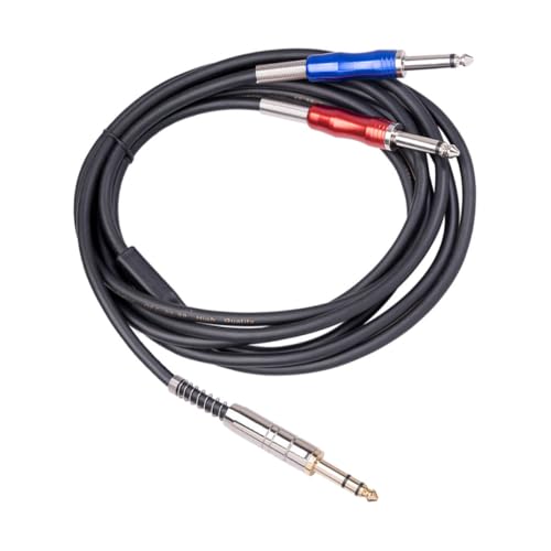 FRCOLOR Audio Adapter Kabel für Mixer und Recorder Hochwertiges Audiokabel mit Kupferleiter und Metallstecker für Gitarre und von FRCOLOR