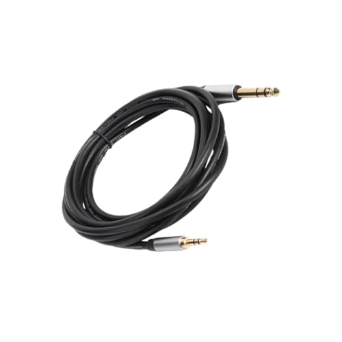 FRCOLOR Audio Kabel Klinke Male To Male Verlängerungskabel mit Aluminiumgehäuse und Vergoldeten Steckern für Mikrofon Amp PC Gitarre FRCOLOR Audio Kabel Klinke Male To Male Verlängerungskabel mit Aluminiumgehäuse und Vergoldeten Steckern für Mikrofon Amp PC Gitarre von FRCOLOR