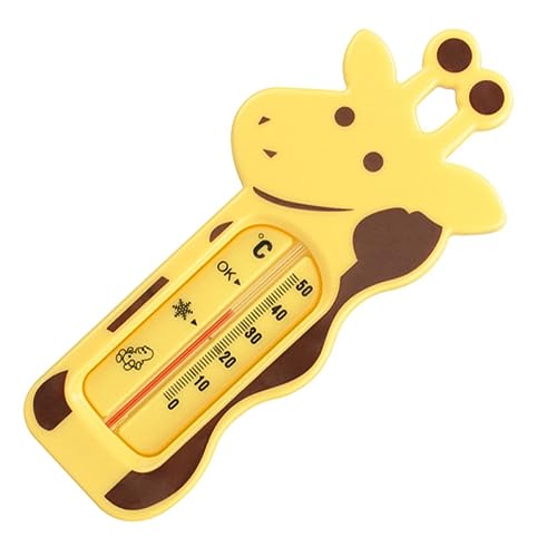 FRCOLOR Badewannenthermometer Cartoon für Temperaturanzeige Wasserfestes Badethermometer für Sicheres Baden und Gelb FRCOLOR Badewannenthermometer Cartoon für Temperaturanzeige Wasserfestes Badethermometer für Sicheres Baden und Gelb von FRCOLOR