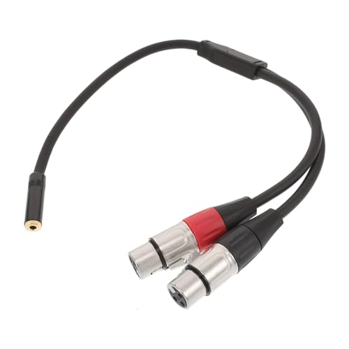 FRCOLOR Balanced Stereo Y Kabel Trs Dual Xlr Male Hochwertiges Mikrofonkabel mit Effektiver Störabschirmung für Optimale Audioübertragung für Aufnahmegeräte FRCOLOR Balanced Stereo Y Kabel Trs Dual Xlr Male Hochwertiges Mikrofonkabel mit Effektiver Störabschirmung für Optimale Audioübertragung für Aufnahmegeräte von FRCOLOR