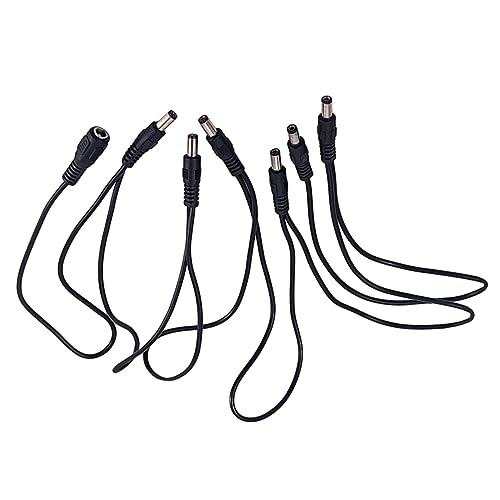 FRCOLOR Daisy Chain Kabeladapter Fach für Gitarren Effektpedale Robust und Langlebig mit Hum Funktion Ermöglicht Pedalen Stromversorgung FRCOLOR Daisy Chain Kabeladapter Fach für Gitarren Effektpedale Robust und Langlebig mit Hum Funktion Ermöglicht Pedalen Stromversorgung von FRCOLOR