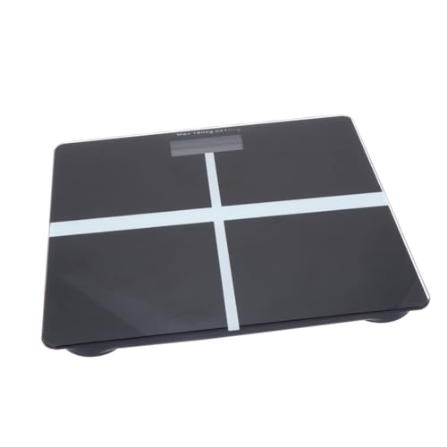 FRCOLOR Digitale Körperwaage aus mit Hochpräzisen Sensoren Schwarz LCD Anzeige Batterien Enthalten für Zuhause Genauigkeit FRCOLOR Digitale Körperwaage aus mit Hochpräzisen Sensoren Schwarz LCD Anzeige Batterien Enthalten für Zuhause Genauigkeit von FRCOLOR