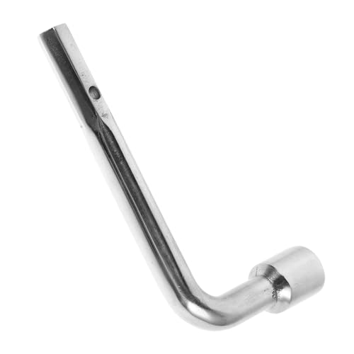 FRCOLOR Edelstahl Eisenbahnschlüssel Ecken Vorderseite Hexagonal Rückseite Vielseitiger Hochgeschwindigkeitszug Schlüssel Kompakt Leicht Für Präzise Schraubarbeiten von FRCOLOR