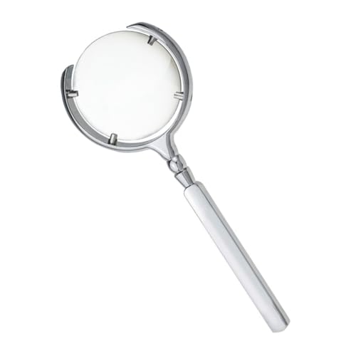 FRCOLOR Fache Handlupe Leichtes Vergrößerungsglas für Naturerkundung Lesen Beobachtung von Insekten Briefmarken und Münzen Geeignet von FRCOLOR