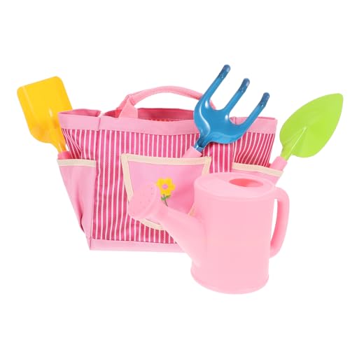 FRCOLOR Gartenset Teilig mit Kleiner Gießkanne Handschaufel Handrechen und Schaufel Ergonomisch Geformt Leicht für Mädchen zum Pflanzen und Gärtnern im Freien FRCOLOR Gartenset Teilig mit Kleiner Gießkanne Handschaufel Handrechen und Schaufel Ergonomisch Geformt Leicht für Mädchen zum Pflanzen und Gärtnern im Freien von FRCOLOR