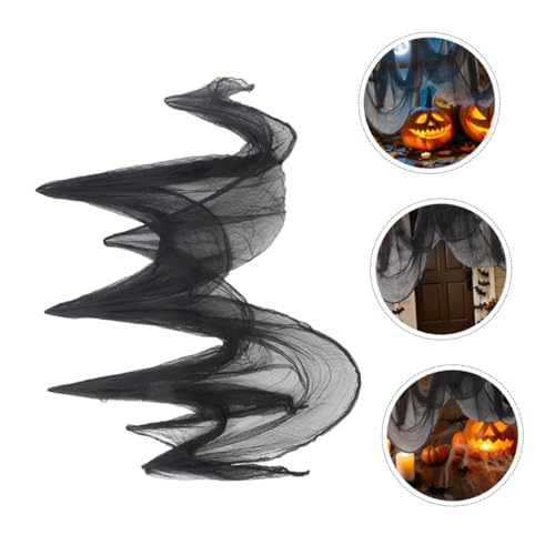 FRCOLOR 6m Tuch Halloween Gruseliges Spinnennetz Aus Dehnbares Dekorationsmaterial Für Innen Und Außenbereich Für Halloween-Party Und Festtagsdeko von FRCOLOR