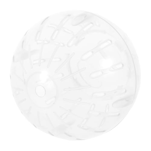 FRCOLOR Hamster Laufkugel Weiß mit Belüftung Robuster Kunststoff Übungsball für Zwerghamster und Meerschweinchen Sicherer Kleintier Spielball zur Fitness und Bewegung im Käfig FRCOLOR Hamster Laufkugel Weiß mit Belüftung Robuster Kunststoff Übungsball für Zwerghamster und Meerschweinchen Sicherer Kleintier Spielball zur Fitness und Bewegung im Käfig von FRCOLOR