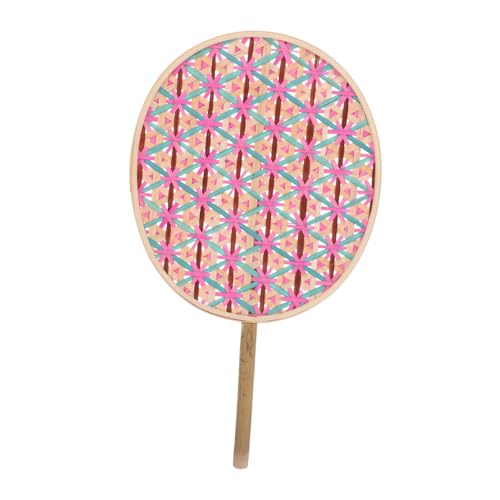 FRCOLOR Handgefertigter Handventilator im Vintage Stil für Sommer Kühlung Hochzeitsfeiern Wanddeko Atmungsaktives Design für Drinnen und Draußen FRCOLOR Handgefertigter Handventilator im Vintage Stil für Sommer Kühlung Hochzeitsfeiern Wanddeko Atmungsaktives Design für Drinnen und Draußen von FRCOLOR