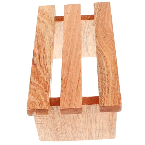 FRCOLOR Holz Fußstütze für Bad Sauna Praktische Beinauflage Langlebiger Hocker für Fußpflege und Entspannung Sicher und Stabil für Täglichen Gebrauch von FRCOLOR