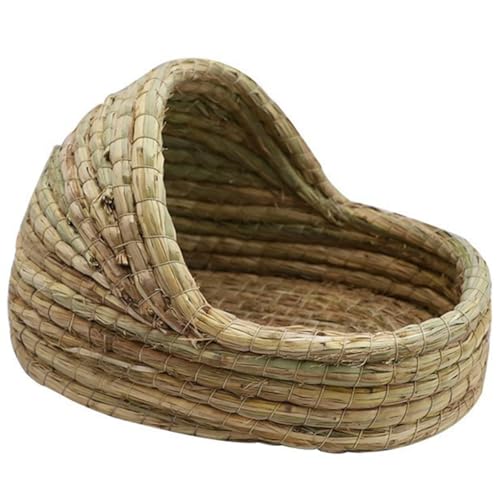 FRCOLOR Hasennest Strohbett Hamster Gewebtes Nest Natürliches Aus Stroh Gewebtes Schlafbett für Haustiere FRCOLOR Hasennest Strohbett Hamster Gewebtes Nest Natürliches Aus Stroh Gewebtes Schlafbett für Haustiere von FRCOLOR