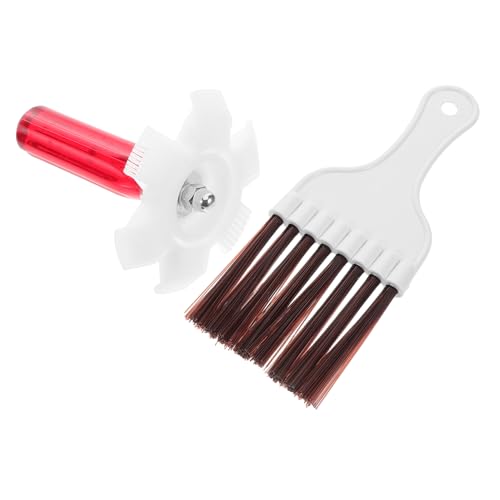 FRCOLOR Klimaanlagen Reinigungsset mit Flossenbürste und Kamm Universelles Werkzeug für von Klimaanlagen und Heizkörpern für Haushalt und Gewerbe Benutzerfreundliches Design Umfassende von FRCOLOR
