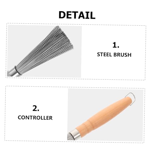 FRCOLOR Langanhaltende Schrubberbürste mit Langem Griff für Geschirr Töpfe und Küchenspülen Effektive mit Robusten Drahtborsten und Platzsparendem Design FRCOLOR Langanhaltende Schrubberbürste mit Langem Griff für Geschirr Töpfe und Küchenspülen Effektive mit Robusten Drahtborsten und Platzsparendem Design von FRCOLOR
