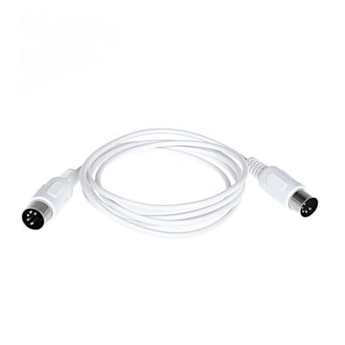 FRCOLOR Midi Verlängerungskabel Polig Stecker Stecker Stabile Verbindung für Elektronische Keyboards Synthesizer Orgeln und Midi Instrumente FRCOLOR Midi Verlängerungskabel Polig Stecker Stecker Stabile Verbindung für Elektronische Keyboards Synthesizer Orgeln und Midi Instrumente von FRCOLOR