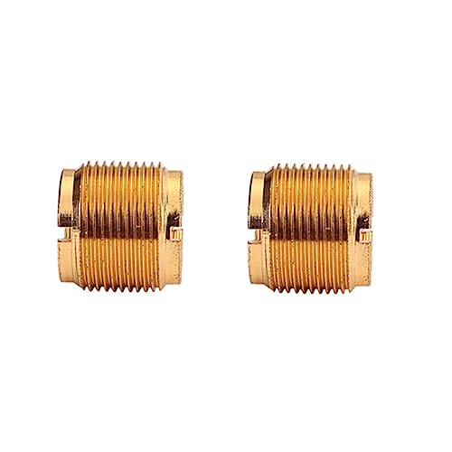 FRCOLOR Mikrofonstand Schraubenadapter Männlich Weiblich Stabiler Gewindeadapter für Mikrofonständer Kompatibel mit Audioequipment und Zubehör Goldfarben Set FRCOLOR Mikrofonstand Schraubenadapter Männlich Weiblich Stabiler Gewindeadapter für Mikrofonständer Kompatibel mit Audioequipment und Zubehör Goldfarben Set von FRCOLOR