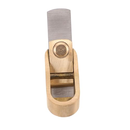 FRCOLOR Mini Messing Holzbearbeitungshobel Daumenhobel Ergonomisch Violinbau Werkzeug Präziser Langlebiger Mini Hobel für Feine Holzarbeiten und Griffbrettanpassung FRCOLOR Mini Messing Holzbearbeitungshobel Daumenhobel Ergonomisch Violinbau Werkzeug Präziser Langlebiger Mini Hobel für Feine Holzarbeiten und Griffbrettanpassung von FRCOLOR